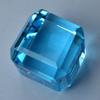 Lab-Created Cube Cut BLUE Aquamarine 51.39 Ct Loose Gemstone CERTIFIED Huge Size