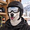 Elastic Polyester Balaclava for Hiking Old Man Ski Mask, Realistic 3D Animal Face Balaclava, Funny Winter Full Novelty Accessories Vacation Cover with
