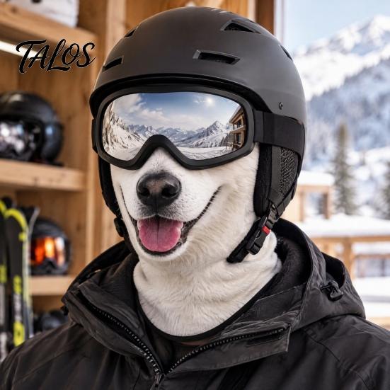 Elastic Polyester Balaclava for Hiking Old Man Ski Mask, Realistic 3D Animal Face Balaclava, Funny Winter Full Novelty Accessories Vacation Cover with