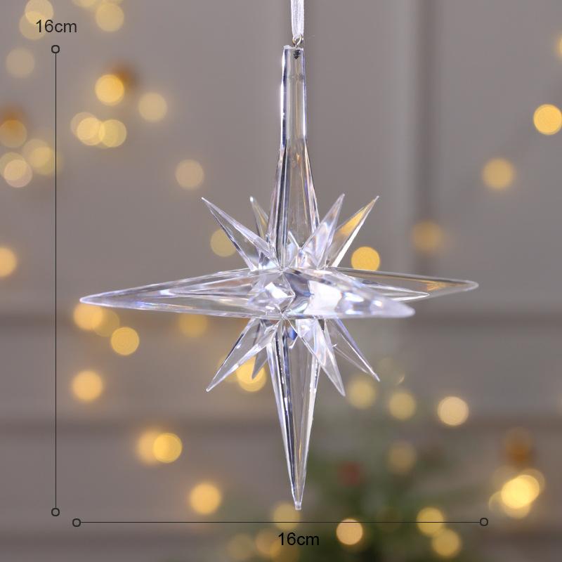 DIY materials Christmas decorations snowflakes dress up Christmas tree scene package holiday supplies layout pendant props