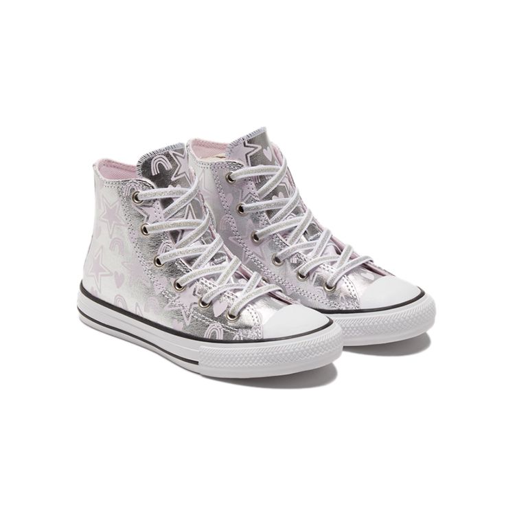Converse All Star Canvas Comfortable High Top Kids Canvas Shoes Kids Sneakers 672475C