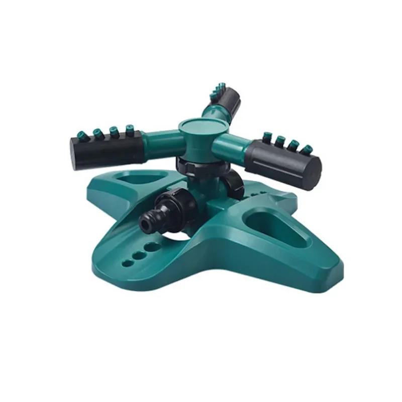 

Садовый спринклер, вращение на 360°, система орошения, автоматическая система полива для сельского хозяйства, газона, фермы, теплицы, спринклер для полива растений зелёный