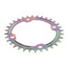 Mountain Bike Chainring Aluminium Alloy 32T Single Speed Oval Bike Positive Negative Tooth Disc Chain Wheel Chainring