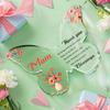 2D Flat Acrylic Butterfly Decoration, Indoor and Outdoor Decoration - No Battery/electricity Required, Free Day Decoration, Shop Decoration, Durable O