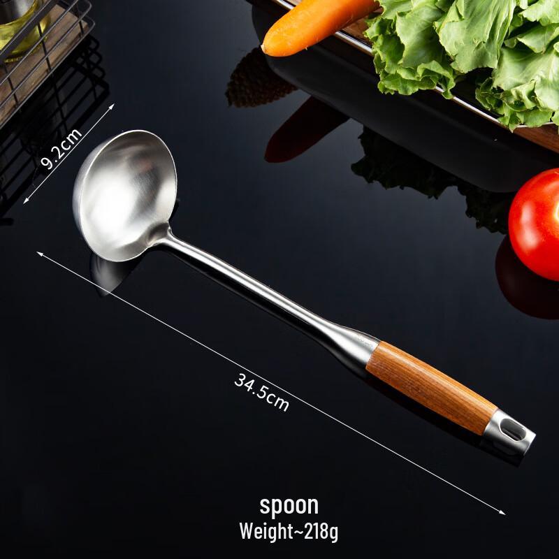 ZISIZ 304 Stainless Steel Slotted Spoon
