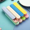 Cutlery Storage Box Plastic Chopsticks Fork Spoon Wheat Pull Box Outdoor Travel Portable Tableware Empty Box