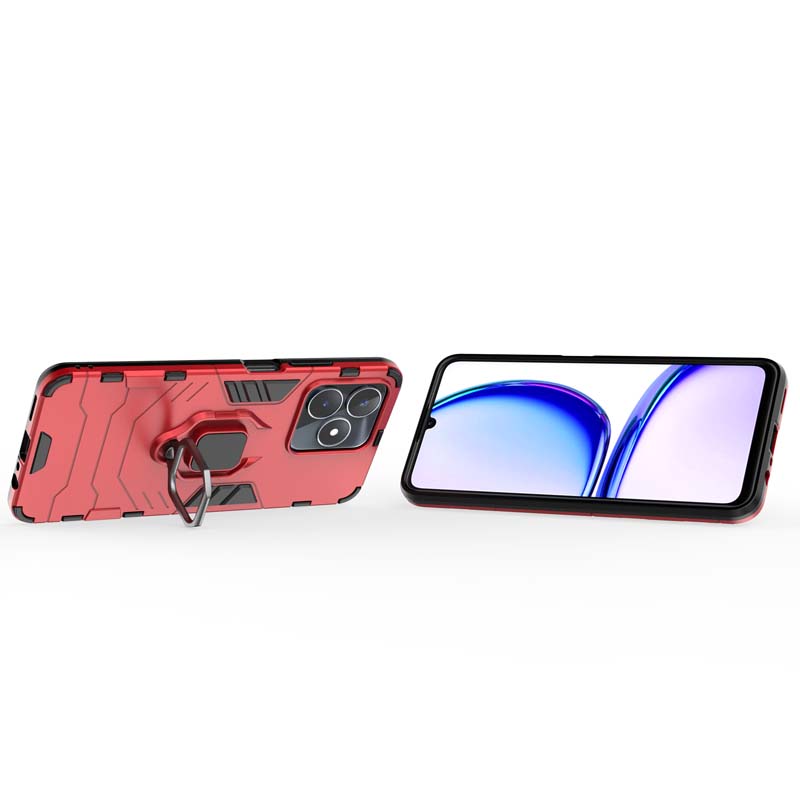 For Realme C51 C53 C55 Case ShockProof Armor Protective Bumper Back Phone Cover for Oppo A18 A38 A58 A58X A78 A98 4G 5G Fundas