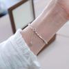 Exquisite Silver Star Bracelet for Women - 2024 Trending Light Luxury Gift for Girlfriend