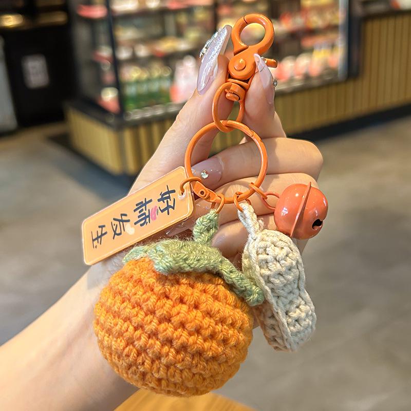 Wish-Fulfillment Crochet Keychain - Girly Style, Perfect for Keys & Backpacks
