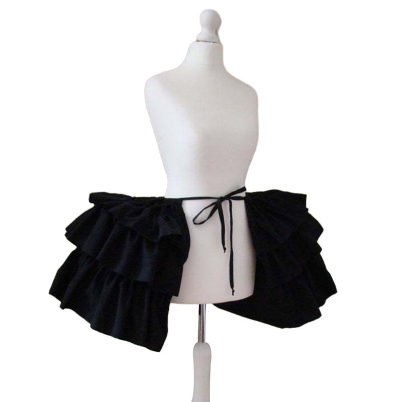 Elastic Waist Ruffled Skirt Support Girls Cosplay Violence Petticoat Wedding Dress Underskirt for Bride Photography