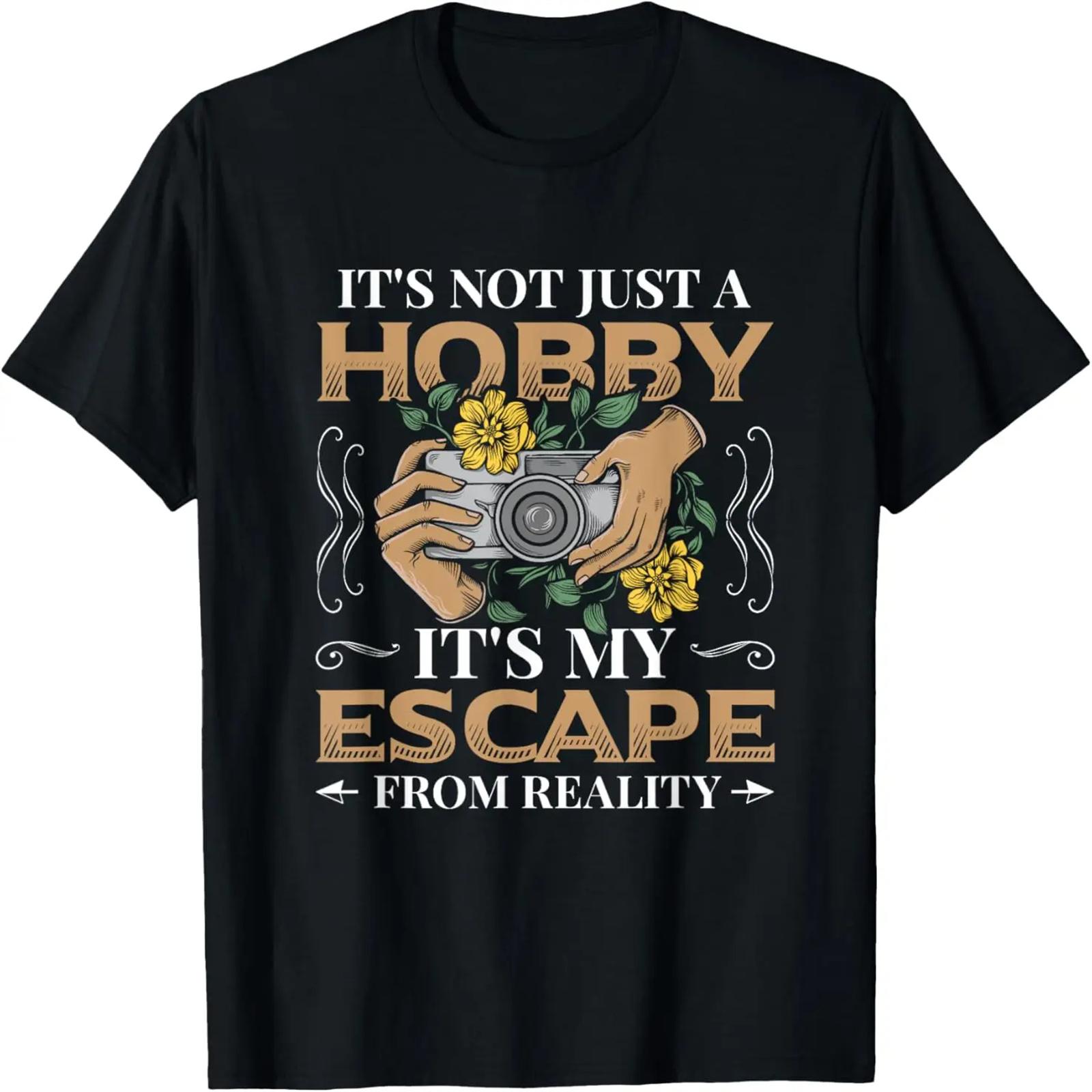 Never Underestimate An Old Man With A Camera Photographer T-Shirt S чёрный
