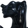 Fashionable Skull Bracelet Ring Earrings Handmade Jewellery Set Unisex Jewelry Fashion Accessories for Women and Men