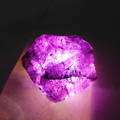 Natural Sapphire Purple 92.95 Ct Loose Gemstone Uncut Raw Huge Rough CERTIFIED
