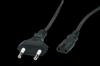 Kabel Zasilający Ósemka C7 2Pin 3M Do Radia Magnetofonu Drukarki Czarny