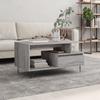 Vidaxl Coffee Table, Sonoma Grey Oak 90X49X45 Cm, Wood-Based