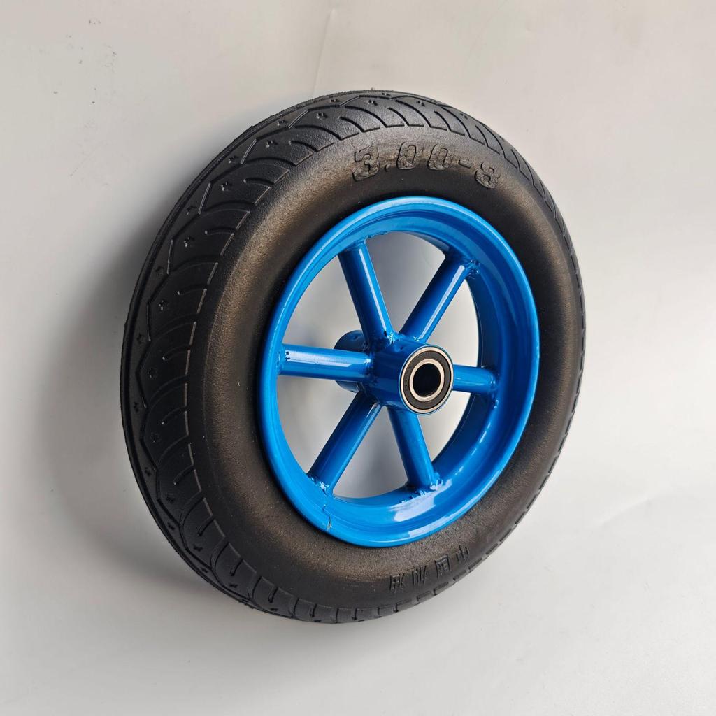 14" Solid Rubber Wheel Tiger Hand Truck Cart Wheelbarrow