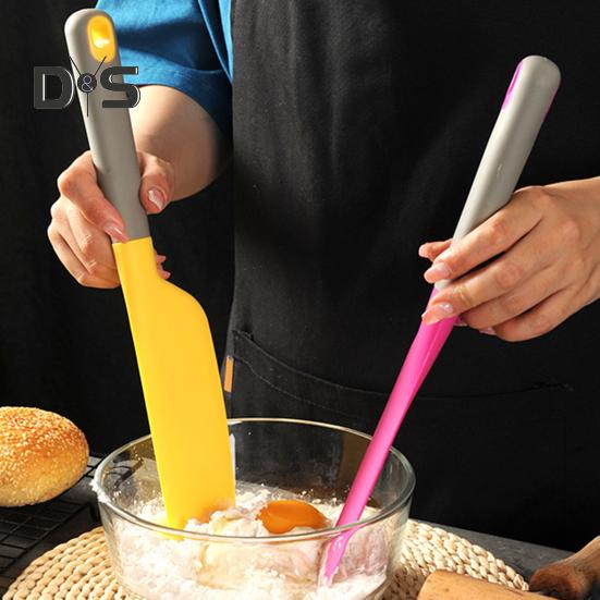Silicone Scraper Spatula for Baking Cooking Food Grade Cream Mixer Butter Blender Salad Stirrer Multifunctional Kitchen Tool for Home Bakery