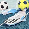 New Men Football Boots Cleats Soccer Shoes Grass Adult Anti-Skid Ultralight Athletic Outside Plush Comfort Training Match Athletic Shoes