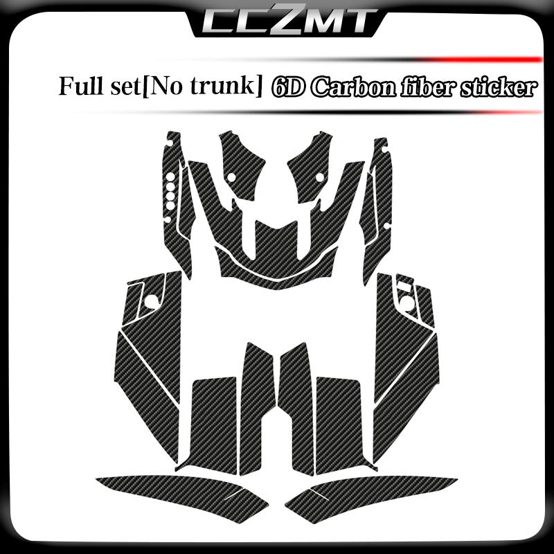 For BMW K1600 K1600 B GA GTL 6D Carbon Fiber Protective Film Protective Film Decorative Sticker Modification Accessories