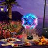 19LED Solar Ground Pendant Lamps 8 Modes Starburst Lamp LED Hanging Chandeliers  Christmas