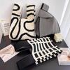 Panda Knit Women's Cross-Border Wrist Tote Handbag