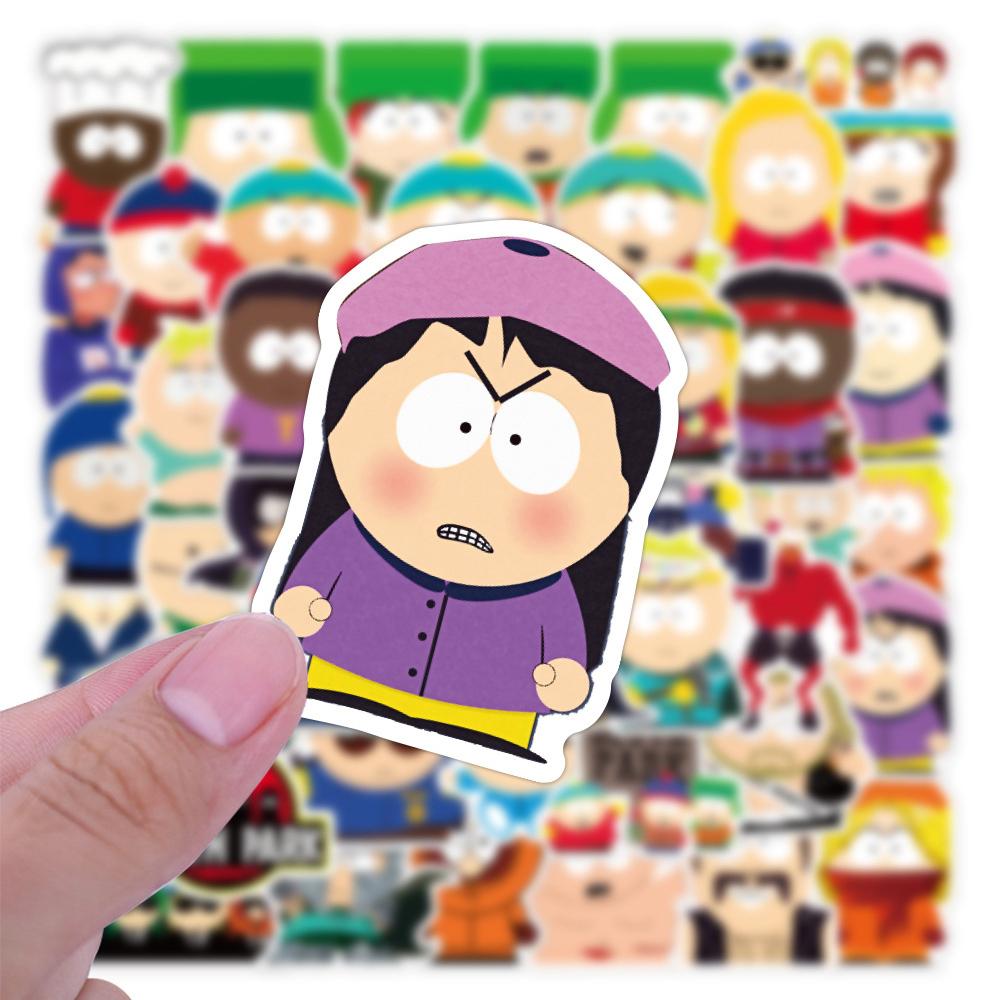 10/30/50/100pcs Cartoon Animation SouthPark Stickers Anime Decals Laptop Motorcycle Phone Case Car Decoration Waterproof Sticker