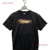 ALSTYLE APPAREL ACTIVEWEAR Vintage potisk Tričko Velikost M Černá Pánské vintage Vyprané Stylové Měkké Streetwear Unisex móda Neformální
