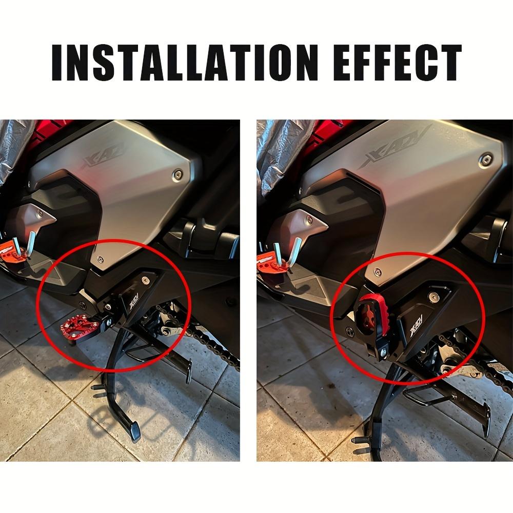 Motorcycle Accessories Foldable Passenger Pedal CNC Footrests Foot Pedal For HONDA XADV750 Xadv-750 2025-2025