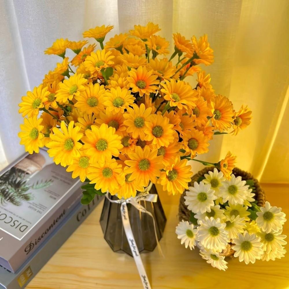 DIY Flower Artificial Flowers Silk Chamomile Bouquets Fashion Daisies Bouquets Party Decor