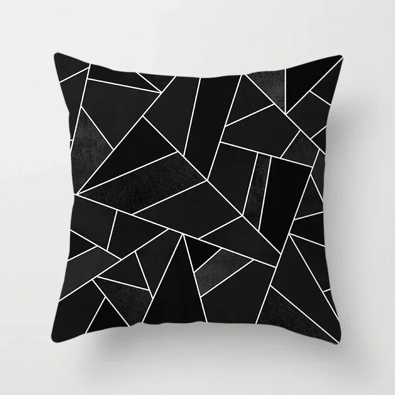Geometriskt Mönster Kudde Dekoration Hem Soffa Kuddfodral Säng Lyx