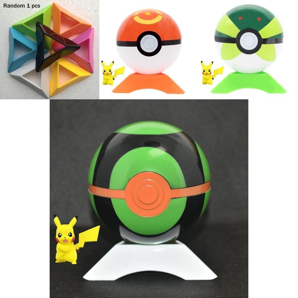 Premium Quality Pokemon Pokeball 7cm Toy Ball With Pikachu Monster Figures Gift