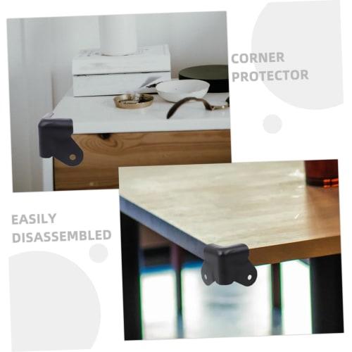 QUMIIRITY 10-Piece Speaker Corner Protection Angled Corner Guards, Cabinet Corner Guards, Speaker Corner Covers, Amplifier Speaker Corner Protectors,