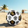 1PC Royal Crest Golden Warrior Crown Soccer Ball Size 5 Football Machine Sewn Indoor/Outdoor Universal Football S75