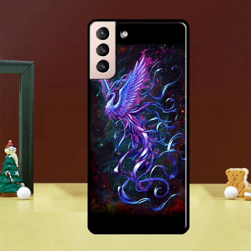 Phoenix Bird Case For Samsung Galaxy S23 S22 Ultra S21 Ultra S21 FE S9 S10 Note 10 Plus S20 FE Back Cover
