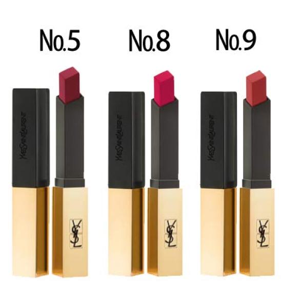 Yves Saint Laurent Rouge Pur Couture The Slim Available In 16 Colors YSL 21 - - - No.