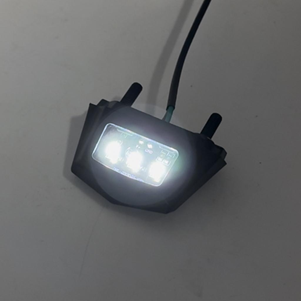 Motorcycle License Plate Light LED Mini Motorbike Parts 12V 1PCS For KTM Universal Waterproof Rear Tail Number Light