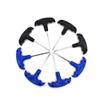Short-handled T-Handle Hex Wrench Tool Holder - CNC Lathe Single Hexagonal Plastic Handle Wrench