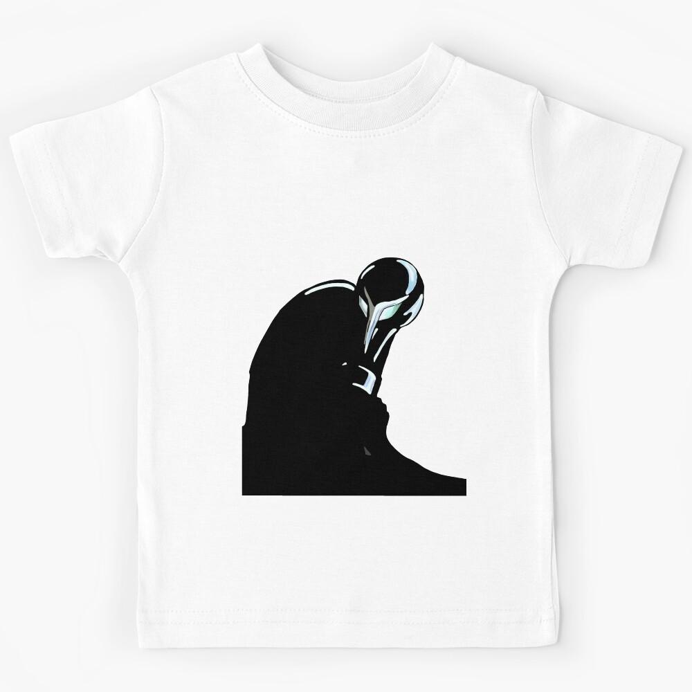 Gasmask Man Two Kids T-Shirt 140