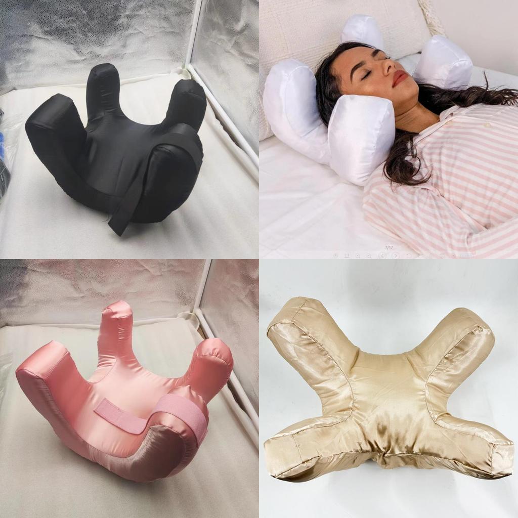 Butterfly Shape Cotton Memory Foam Pillow For Comfortable Sleep And Makeup Protection For Adults