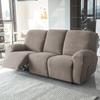 3 Seat Recliner Sofa Cover For Living Room Stretch Elastic Couch Slipcover Relax Armchairs Protects Anti-Scratch Cover