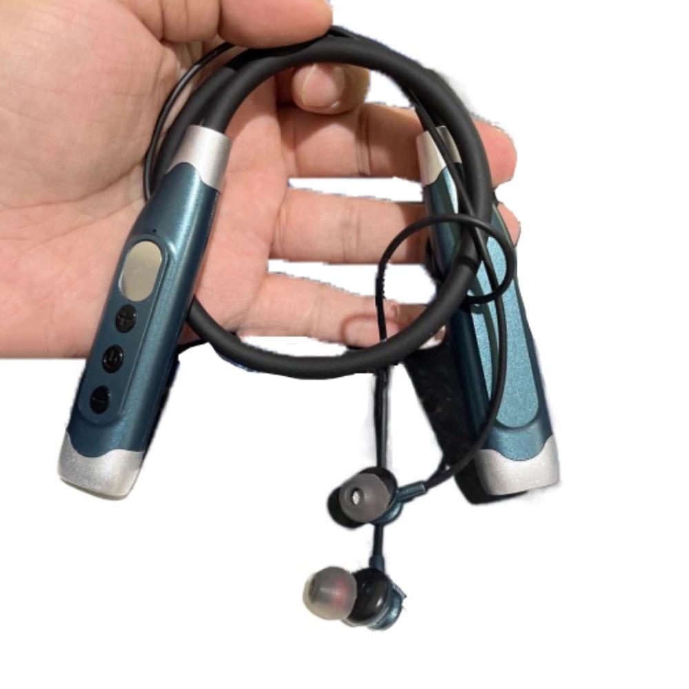 

Светодиодный цифровой дисплей Беспроводные Bluetooth-наушники Водонепроницаемые Спортивные гарнитуры Для улицы зелёный