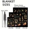 1PC Digital Print Winter Flannel Blanket - Soft and Comfortable, Holiday Blanket Digital Print Festive Halloween