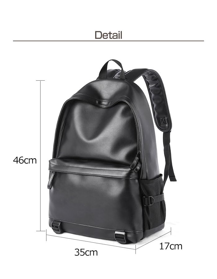 COTEN Backpack for Men and PU Large Perfect for and Stylish Backpack for and High School with Inner Cute and Street Faux Leather Backpack Women,