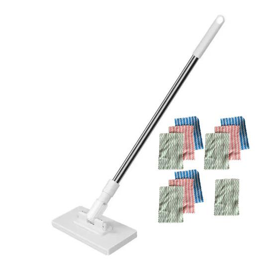 Mini Portable Flat Mop Compact Size Lightweight RV Mop Home Kitchen Bathroom Small Space Cleaning Tool