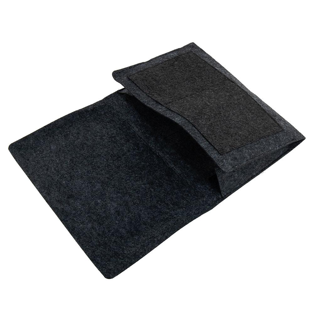 Bed Bedside Pocket Book Clamp Computer Felt Holder