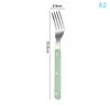 304 Stainless Steel Colorful Handle Cutlery - Creative Gift Flatware (Knife Fork Spoon) Drop Ship