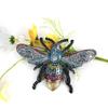 Semi-stereoscopic Large Bees Silicone Mold for DIY Keychain Epoxy Resin Jewelry