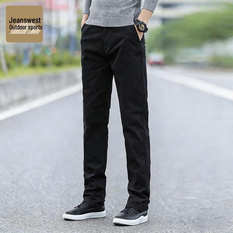Jeanswest Men s Summer Straight-Leg Casual Pants 30