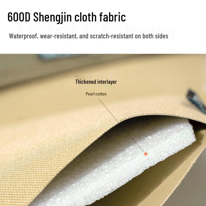 Waterproof Oxford Cloth Outdoor Picnic Mat - Durable, Moisture-Proof & Portable Cushion for Mountaineering & Camping.