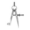 Carbon Steel Spring Divider Pencil Holder Precision Compass Flat Leg Caliper  Geometry Drawing